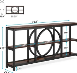 Sale Tribesigns Console Table, 70.9