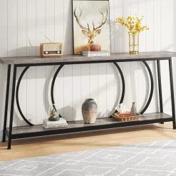 Best Sale Tribesigns Console Table, 70.9