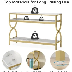 Discount Tribesigns Console Table, 55