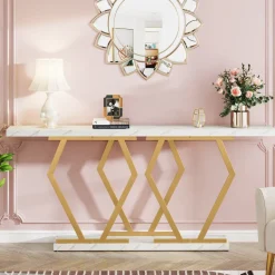 Flash Sale Tribesigns Console Table, Modern 70.9