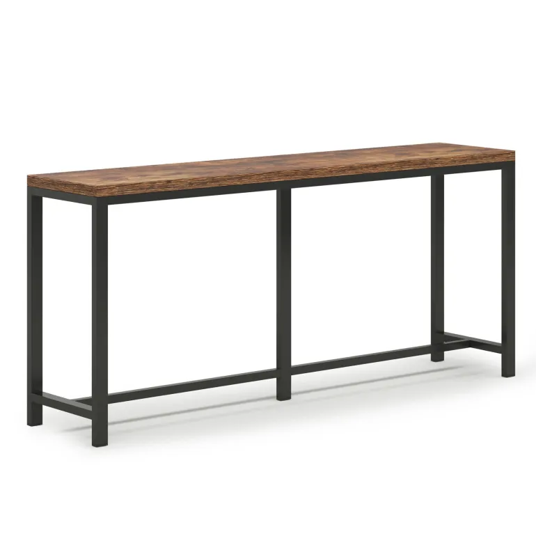 Best Tribesigns Console Table, Narrow Hallway Table, 70.9 inch Sofa Table