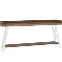 Best Tribesigns Console Table, 2-Tier Narrow Sofa Table Behind Couch Entryway Table