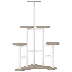 Discount Tribesigns Corner Plant Stand Indoor, 6 Tiered Plant Shelf Flower Stand