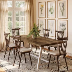 Outlet Tribesigns Dining Table for 8 People, 70.87