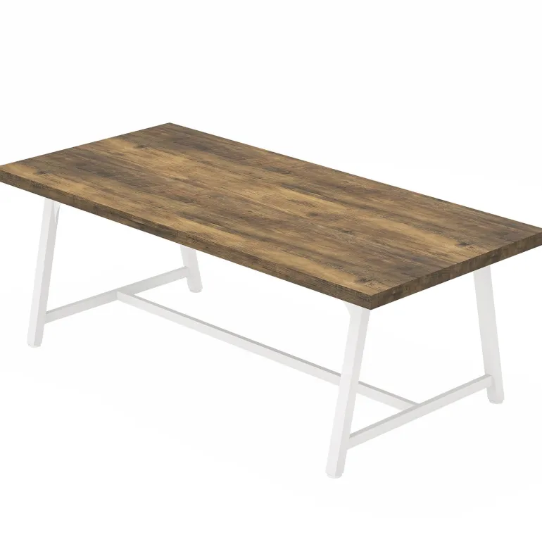 Outlet Tribesigns Dining Table for 8 People, 70.87" Rectangular Wood Kitchen Table