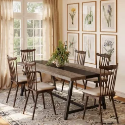 Outlet Tribesigns Dining Table for 8 People, 70.87