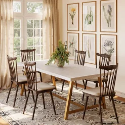 Outlet Tribesigns Dining Table for 8 People, 70.87