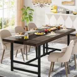 Hot Tribesigns Dinning Table 6 People, 70