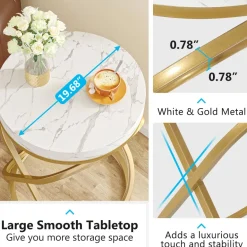 New Tribesigns End Table, 26