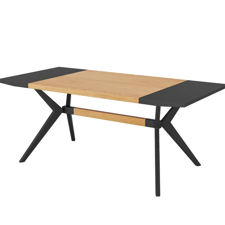 Store Tribesigns Executive Desk, 63" Computer Office Desk with X-Shape Frame