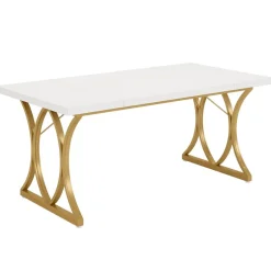Cheap Tribesigns Executive Desk, 63" Modern Computer Desk Home Office Table