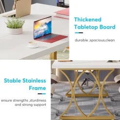 Cheap Tribesigns Executive Desk, 63