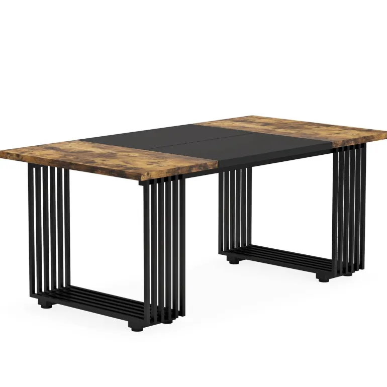 Best Sale Tribesigns Executive Desk, 70.9" Modern Office Computer Desk Conference Table