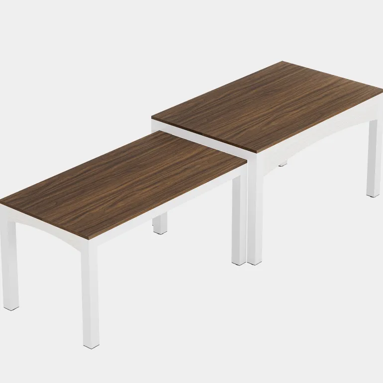 Shop Tribesigns Extendable Dining Table, Farmhouse Kitchen Table for 6 - 10 people