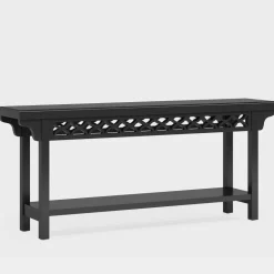 Shop Tribesigns Farmhouse Console Table, 70.8
