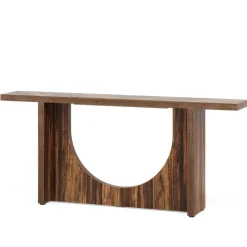 Flash Sale Tribesigns Farmhouse Console Table, 70.9" Wooden Hallway Foyer Table