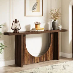 Flash Sale Tribesigns Farmhouse Console Table, 70.9