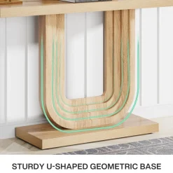 Clearance Tribesigns Farmhouse Console Table, 39
