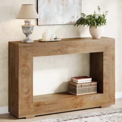 Cheap Tribesigns Farmhouse Console Table, 47