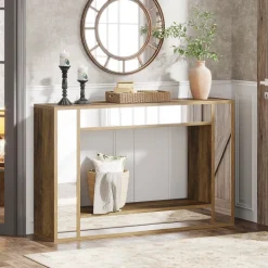 Cheap Tribesigns Farmhouse Console Table, 47