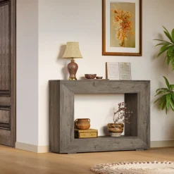 Cheap Tribesigns Farmhouse Console Table, 47