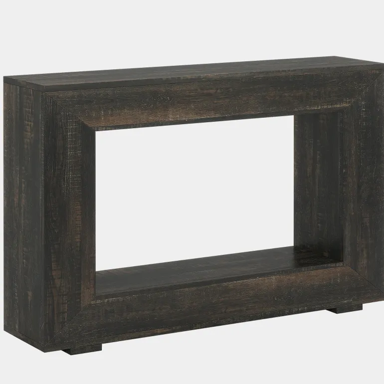 Cheap Tribesigns Farmhouse Console Table, 47" Wood Entryway Sofa Table with Storage