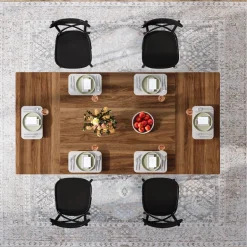 Discount Tribesigns Farmhouse Dining Table, 70.8