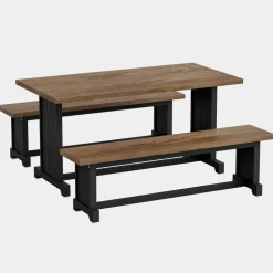 Flash Sale Tribesigns Farmhouse Dining Table Set, 47
