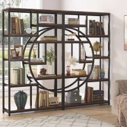 New Tribesigns Freestanding Bookshelf, 68.9