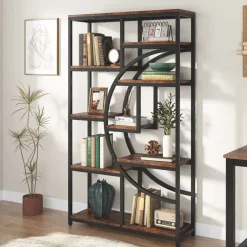 New Tribesigns Freestanding Bookshelf, 68.9