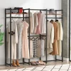 Online Tribesigns Freestanding Closet Organizer, Large Garment Clothes Rack