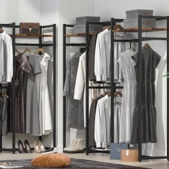 Online Tribesigns Freestanding Closet Organizer, Large Garment Clothes Rack