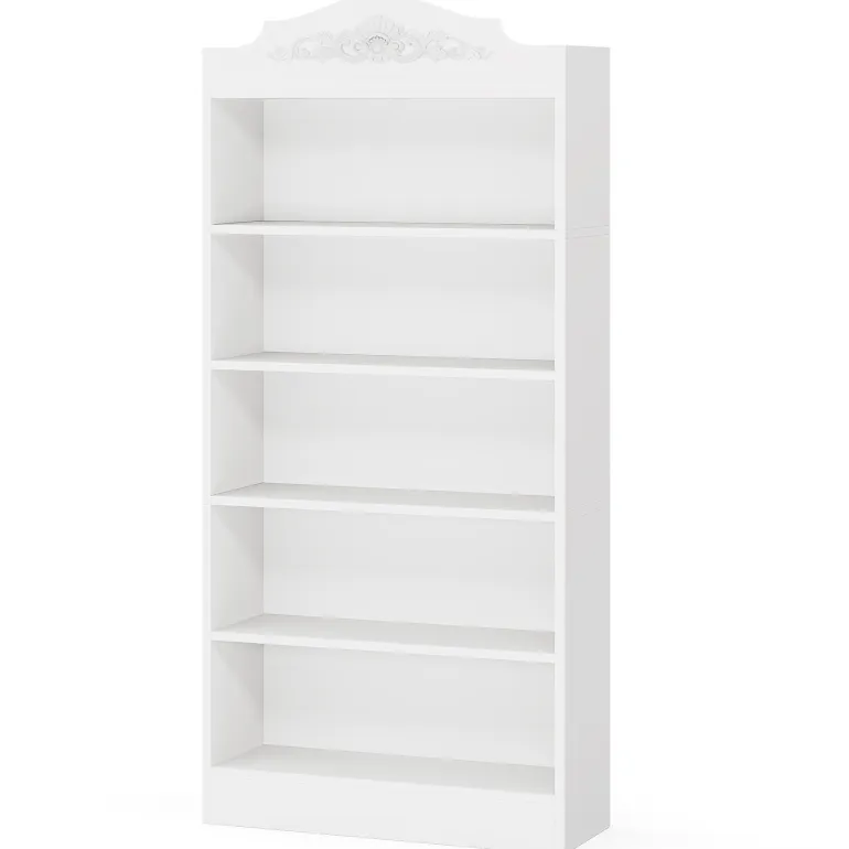 Shop Tribesigns Freestanding Shoe Cabinet, 72.8" Wood 5 Tiers Shoe Storage Rack