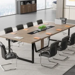Shop Tribesigns 8FT Conference Table, 94.49