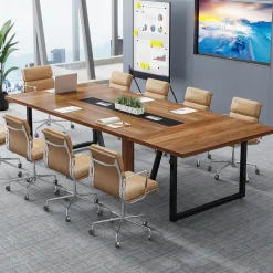 Shop Tribesigns 8FT Conference Table, 94.49