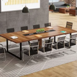 Shop Tribesigns 8FT Conference Table, 94.49