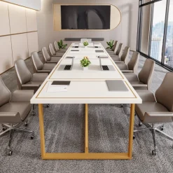 Cheap Tribesigns 6FT Conference Table, 70.9’’ Modern Large Executive Computer Desk