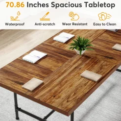 Best Sale Tribesigns 6FT Conference Table, 70.8