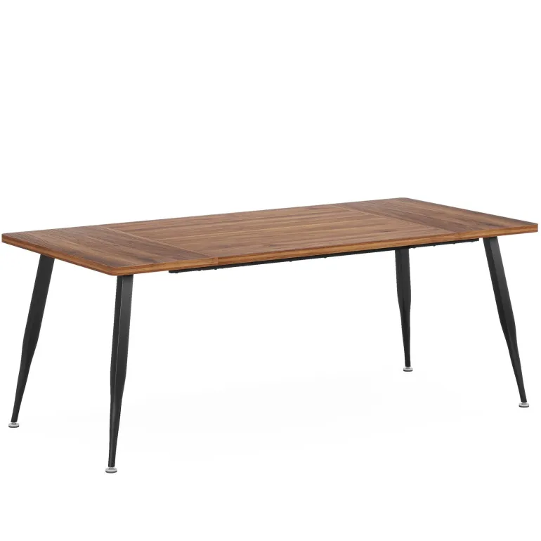 Hot Tribesigns 6FT Conference Table, Rectangular Meeting Room Table Seminar Desk