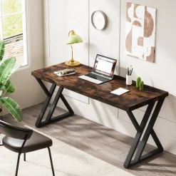 Cheap Tribesigns Heavy-Duty Computer Desk, 55