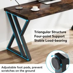 Cheap Tribesigns Heavy-Duty Computer Desk, 55
