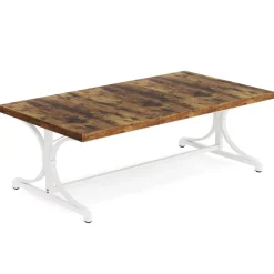 Best Sale Tribesigns 62.4-Inch Executive Desk, Rectangle Conference Table for 4-6 People