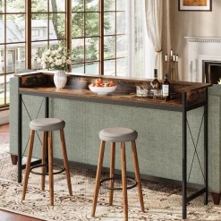 Cheap Tribesigns Industrial Console Table, 70.9