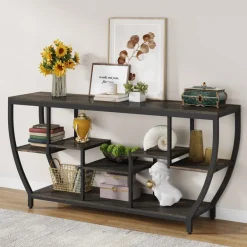 Best Tribesigns Industrial Console Table, 70.9
