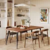 Best Sale Tribesigns Industrial Dining Table, 70.9" Kitchen Dinner Table for 6 to 8 People