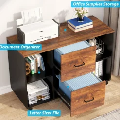 Clearance Tribesigns L-Shaped Desk, 55