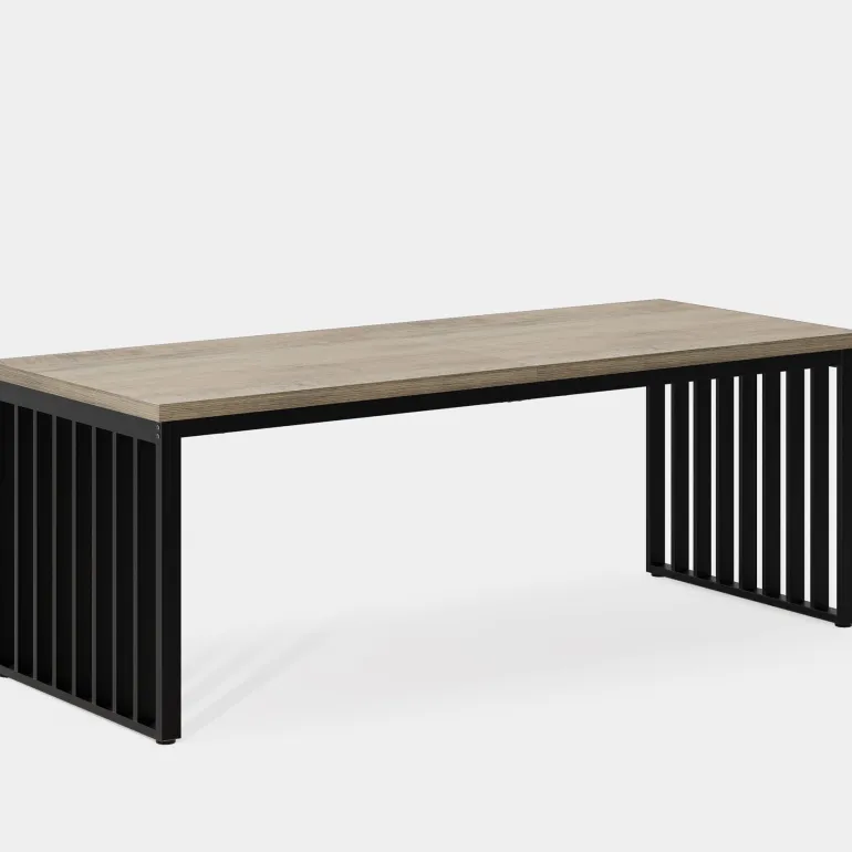 Flash Sale Tribesigns Modern Dining Table, 78.74 inches Sturdy Kitchen Table