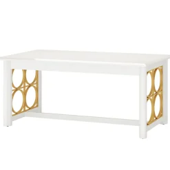 Fashion Tribesigns Modern Executive Desk, 63" Computer Desk Conference Table