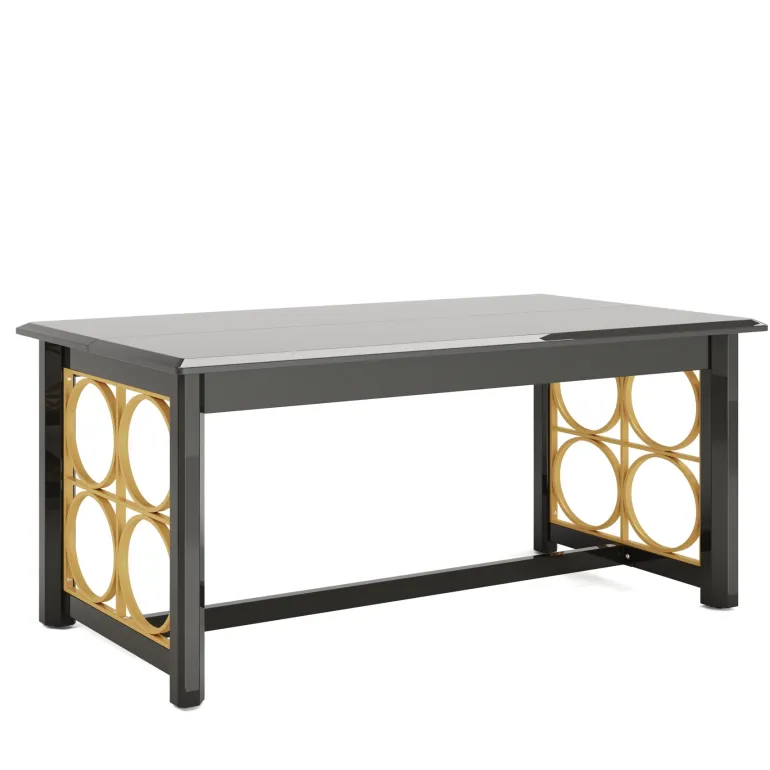 Fashion Tribesigns Modern Executive Desk, 63" Computer Desk Conference Table