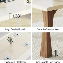 Outlet Tribesigns Modern Executive Desk, 71